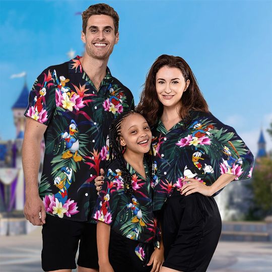 Discover Animated Sailor Duck 3D Hawaiian Shirt