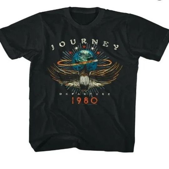 Discover Vintage Journey Departures Album Tour 1980 Men's T-Shirt
