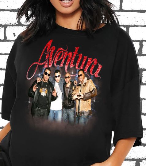 Discover Aventura Tour Shirt, Aventura Bachata Graphic T-Shirt, Aventura Concert Group Shirt