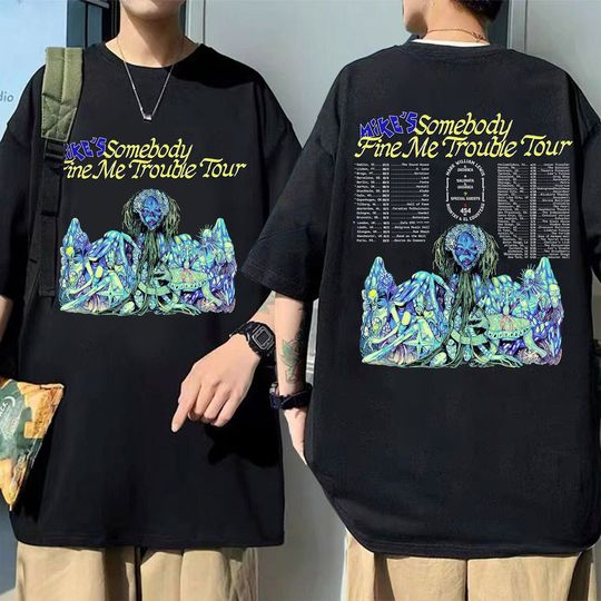 Discover Mike's Somebody Fine Me Trouble Tour 2024 Shirt