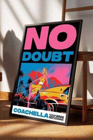 Discover No Doubt C0achella 2024 poster