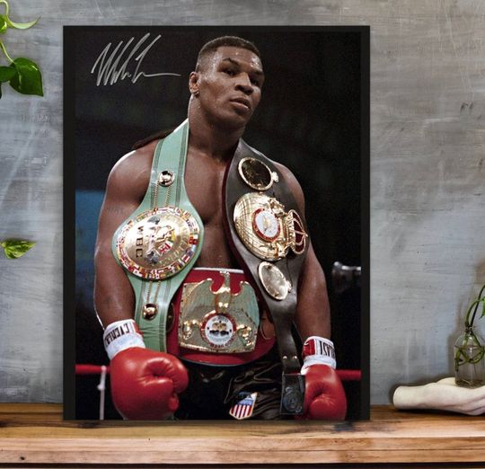Discover Mike Tyson Poster, Boxing Poster