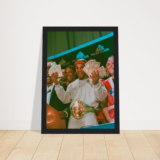 Discover Mike Tyson Money Boxing Poster