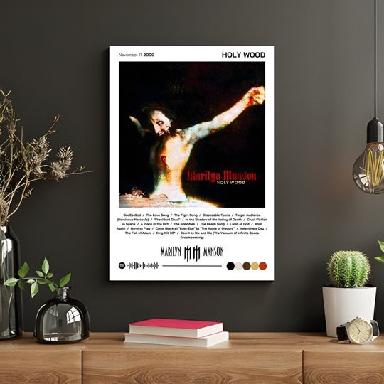 Discover Marilyn Manson, Holly Wood, Album Poster