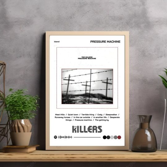 Discover The Killers, Pressure Machine, Album Poster