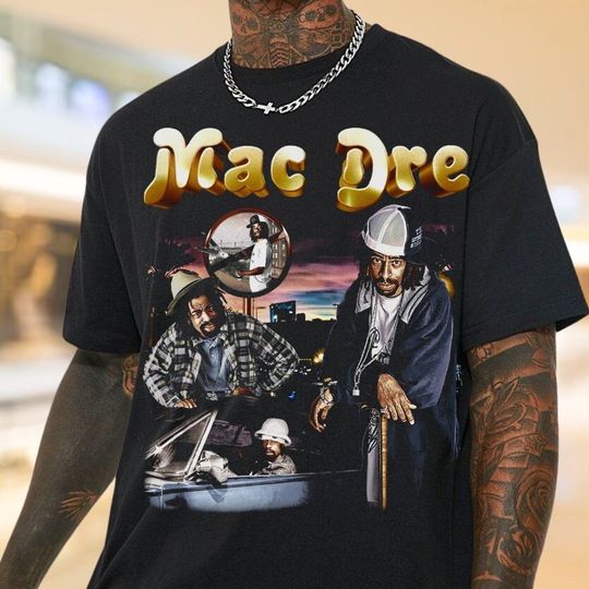 Discover Vintage 90s Graphic Style Mac Dre TShirt