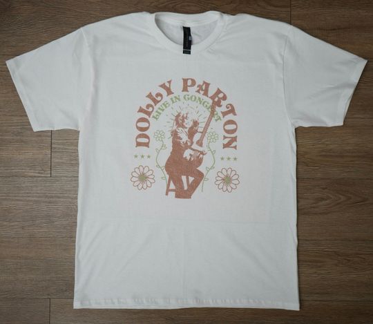 Discover Dolly Parton Live In Concert White T-Shirt