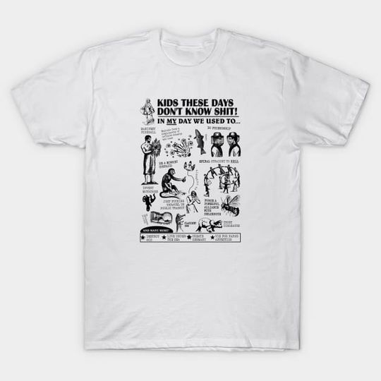 Discover Back in the day - Meme - T-Shirt