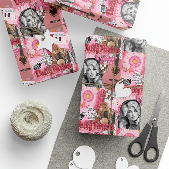 Discover Dolly Parton gift wrap, what would Dolly do