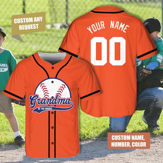 Discover Custom Mommy Daddy Of The Rookie Of The Year Baseball Jersey Personalized Baseball