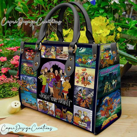 Discover Scooby Doo Vintage Leather Handbag, Scooby Doo Leather Shoulder Bag