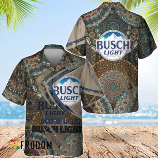 Discover Summer Boho Mandala Light Beer Printed Hawaiian Shirt