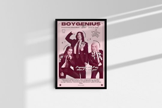 Discover BoyGenius Wall Art Poster