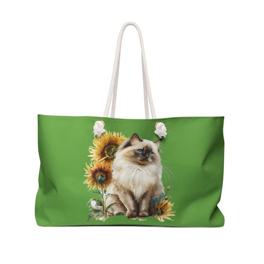 Discover Weekender Bag Kit Cat Cute