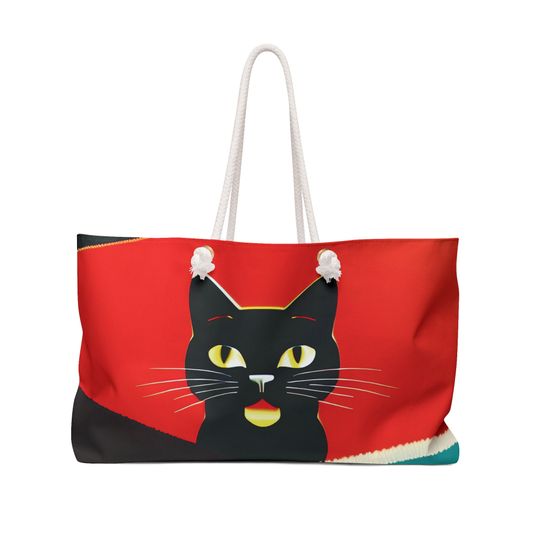 Discover Cat Weekender Bag