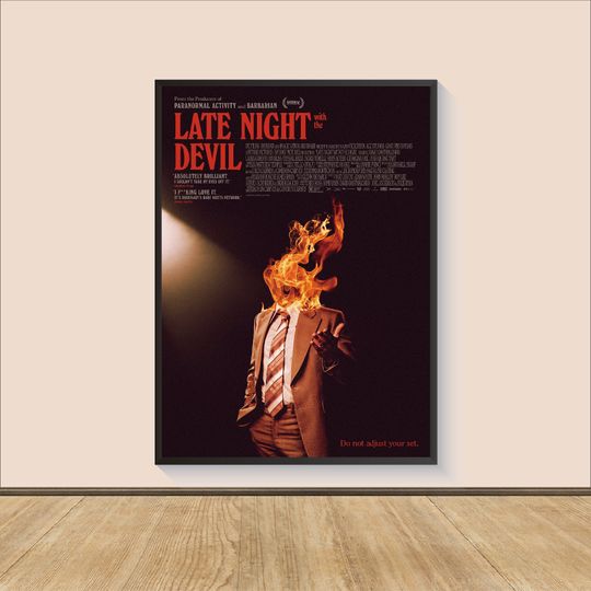 Discover Late Night with the Devil Movie Posters, Room Decor