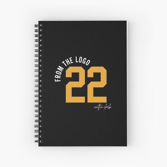 Discover 22 Caitlin Clark Spiral Notebook - Ruled Line