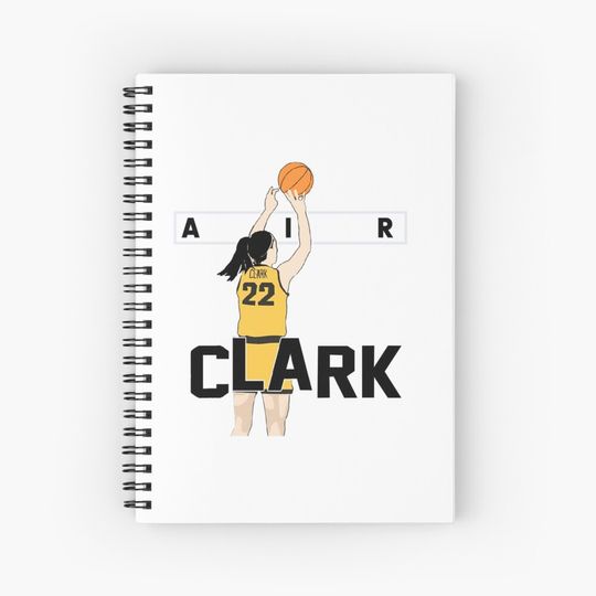Discover Caitlin Clark Spiral Notebook - Ruled Line