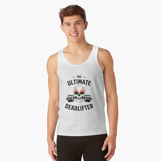 Discover "GOLD'S GYM" Gym Design Aesthetic Motivation Sticker Tank Top