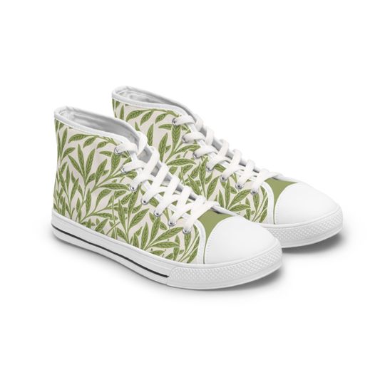 Discover Olive | Women's High-Top Sneakers Inspired by William Morris