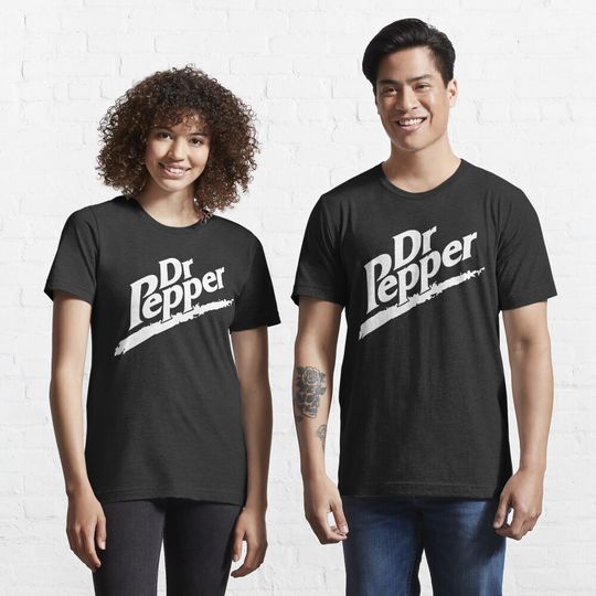 Discover Dr Pepper 90s Maroon Background T-Shirt