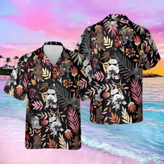 Discover Starwars Storm Troope 3D Printed Hawaiian Shirt