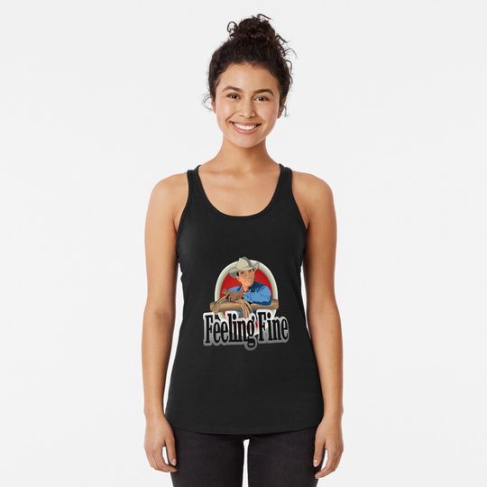 Discover Mr. Cowboy Racerback Tank Top