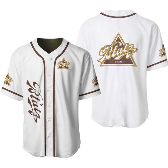 Discover Blatz Beer Baseball Jersey