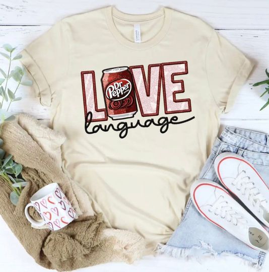 Discover Dr. Pepper T-Shirt, Love Language Dr Pepper, Beverage TShirt