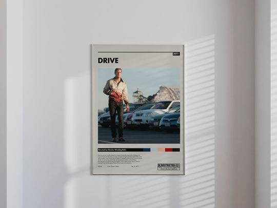 Discover Drive Movie Poster | Home Decor | Wall Art Print