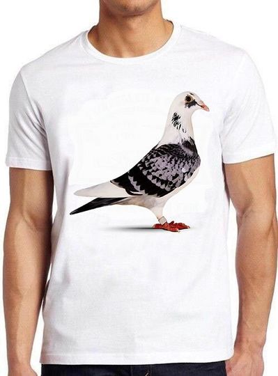 Discover Homing Pigeon Pet Lover Peagon Flower T-Shirt
