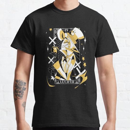 Discover The Dark Allure Of Hazbin Hotel With Lucifer Iv T-shirt, Animated Series