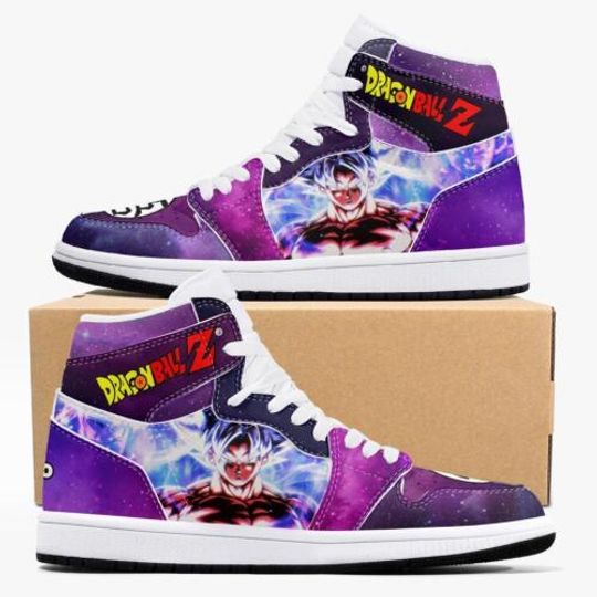 Discover Dragon Ball Super Goku Galaxy JD1 Anime Shoes Mid Top Sneakers