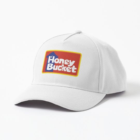 Discover Honey Bucket outhouse logo portable restrooms Cap