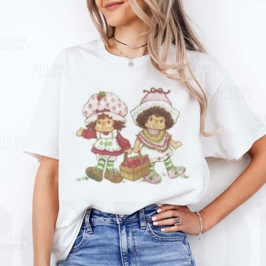 Discover Strawberry Shortcake & Cafe Ole Shirt, Have A Berry Nice Day Shirt, Cartoon Nostalgia Shirt, Love Strawberry Kid Shirt