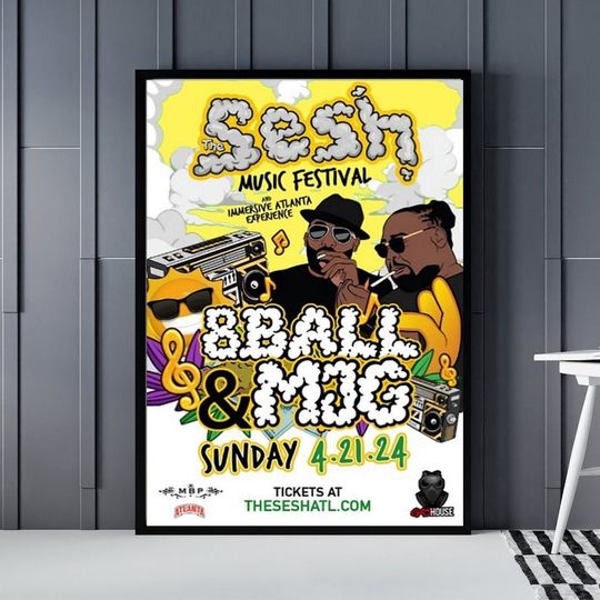 Discover Music Festival 8ightball April 21 2024 Poster