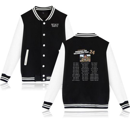 Discover Benson Boone Fireworks and Rollerblades Tour Jacket