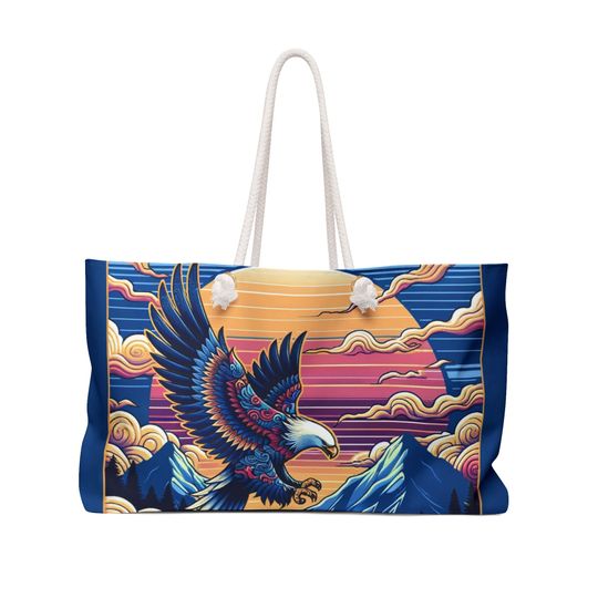 Discover Eagle Bird Weekender Bag
