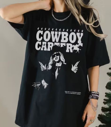 Discover Beyonce Cowboy Carter Shirt, Tee Jeans Shirt