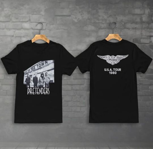 Discover Vintage 80's Pretenders Tour Unisex T-shirt