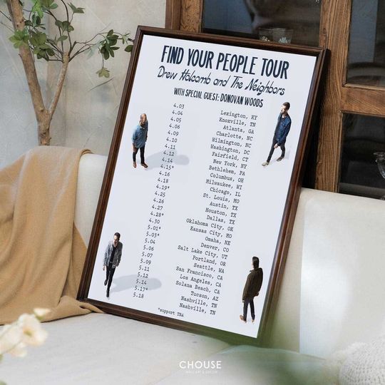 Discover Drew Holcomb and the Neighbors Poster