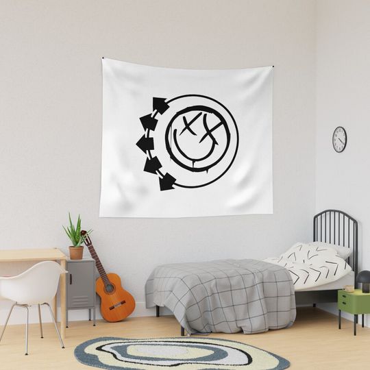 Discover Blink The Eyes 182 Times Tapestry