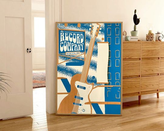 Discover The Record Company - Roll With It Tour 2024 Poster