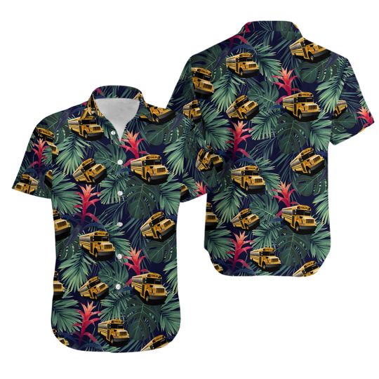 Discover Bus Driver Hawaiian Shirt