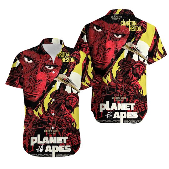 Discover Planet Of The Apes Movie Hawaiian Shirt