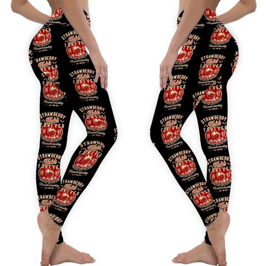 Discover Strawberry Fields Forever Leggings