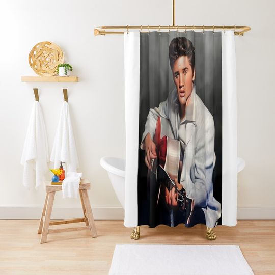 Discover Elvis Presley Shower Curtain