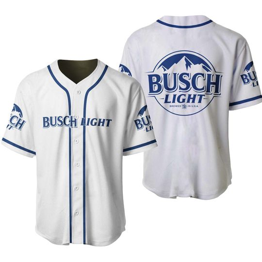 Discover Light Beer Baseball Jersey Shirt