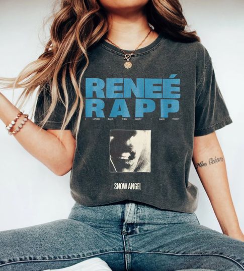Discover Renee Rapp Vintage T-Shirt- Unisex Tee shirt- Renee Rapp Tour 2024 Gift