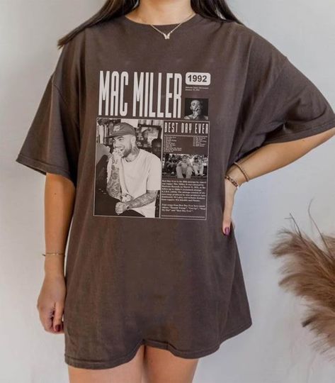 Discover macmiller Best Day Ever Vintage Rap Tee